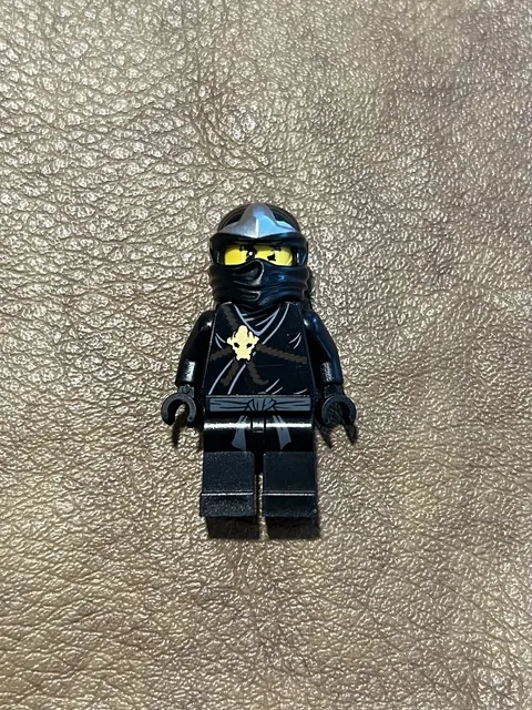 Cole The Golden Weapons Ninjago Lego Minifigure 2263 Black Ninja CL18