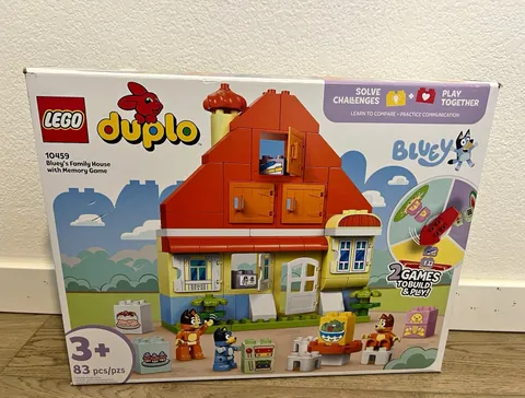 LEGO DUPLO Bluey Family House Memory Game 10459 2 Games 83 pcs Ages 3+