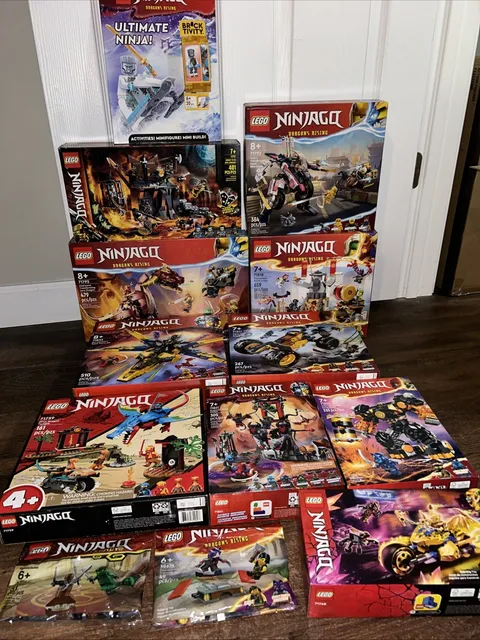 BIG NINJAGO LEGO LOT New Sealed 71793, 71818, 71833, 71811, 71759, 71841, + More