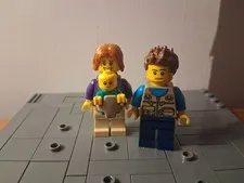 Lego Baby And Couple From Holiday Camper Set