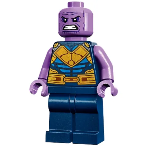 LEGO Marvel Super Heroes Thanos Minifigure sh0859 New Genuine Infinity Gauntlet