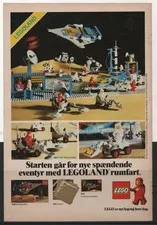 LEGO ADVERTISING INSERTS #  1-1024 # SPACE # 1980 #