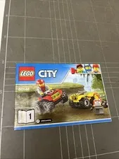 VINTAGE TOY LEGO MANUAL INSTRUCTIONS BOOKLET ART CITY 60148