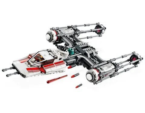 LEGO Star Wars Retired 75249 Resistance Y-Wing Starfighter 578pc with Manual