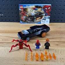 LEGO Spider-Man & Ghost Rider vs Carnage (76173) | 100% Complete w/Instructions