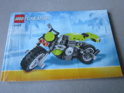 Lego Creator 31018 Naked Bike Building Instructions Instruction