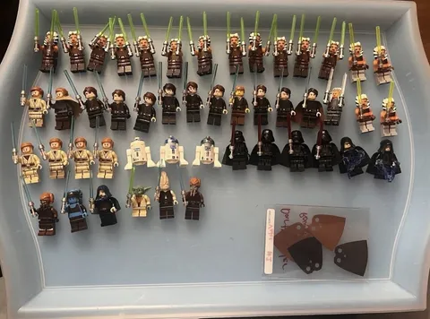 Lego Star Wars Minifigure Lot. 1/2 Free Shipping. Read Description￼