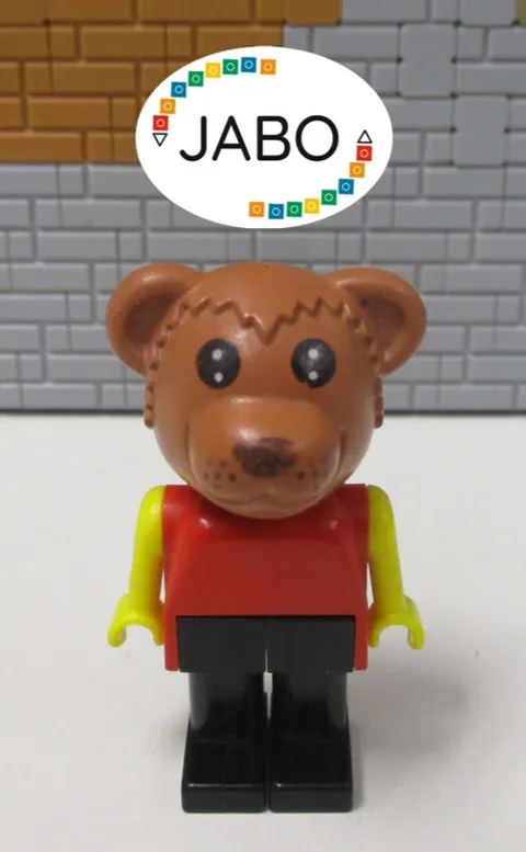 (E5/25) Lego Fabuland Figure fab1c Bruno Bear 3629 3670