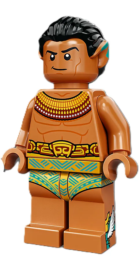 RETIRED Lego King Namor Minifigure Black Panther, New, Authentic, OBO
