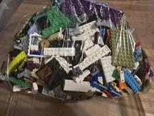 LEGO Mixed Lot Random Parts Pieces Building Plates Blocks Bulk Lot  of 5 lbs