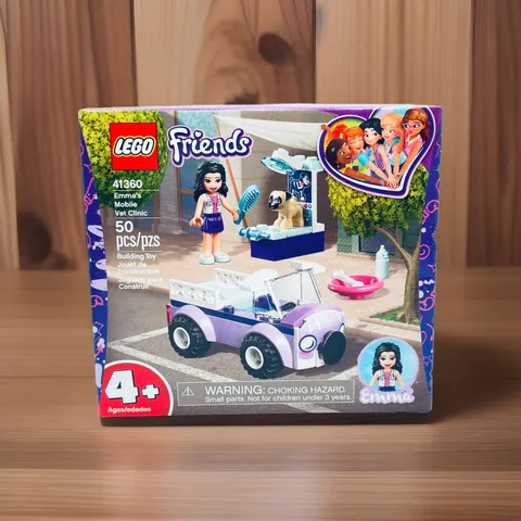LEGO Friends Emma's Mobile Vet Clinic 41360 Set New In Sealed Box