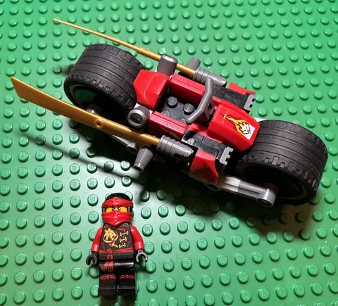 LEGO Ninjago Kai - Skybound Minifigure - njo198 30422 70600 With Bike