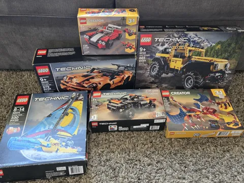 LEGO Boxes Sets (42122, 42093, 31100, 31102, 42074, 42166) NO LEGOS INCLUDED