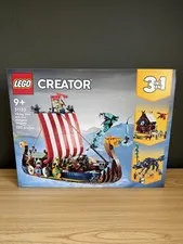 LEGO 31132 Creator 3 in 1 Viking Ship and the Midgard Serpent