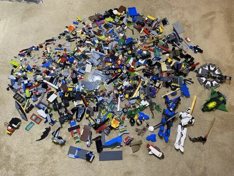 Huge Lego Lot 6+ Pounds Lbs Batman Star Wars Rare Retired Free Ship