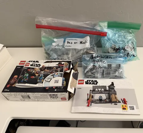 LEGO Star Wars 75386, 75267, 75373 (Bundle) - NO MINIFIGS