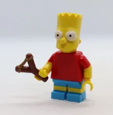 Bart Simpson CMF 1 Slingshot Simpsons LEGO® Minifigure Figure