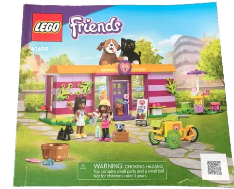 LEGO Friends 41699 Pet Adoption Café Instruction Manual Only - No Lego