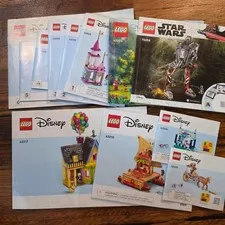 LEGO Disney Manual Only FREE SHIP 43205 43202 75254 43217 43210 43234 43233