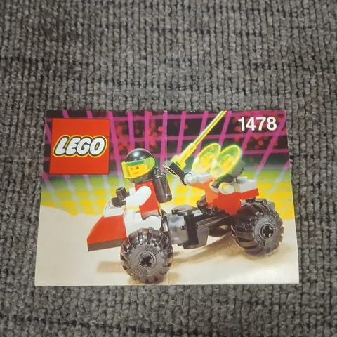 INSTRUCTIONS ONLY LEGO M-Tron #1478 Manual SATELLITE UPLINK (1991)