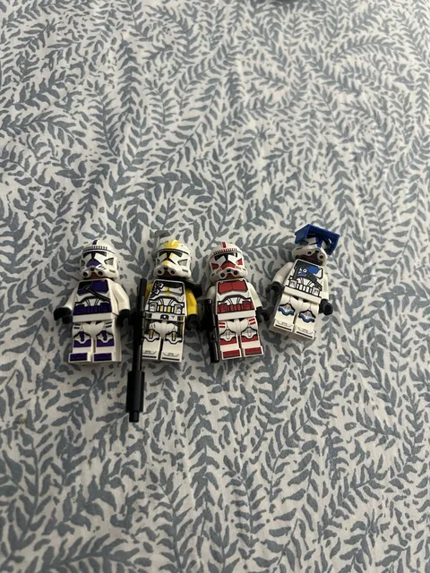 LEGO Star Wars Clone Trooper Minifigures Lot Assorted