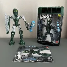 LEGO BIONICLE TOA INIKA - TOA KONGU - 8728 - COMPLETE WITH MANUAL AND BOX