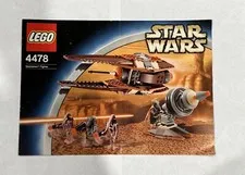 [ Instruction Manual ONLY ] Lego 4478 Star Wars Geonosian Fighter
