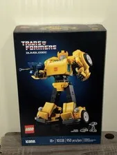 LEGO Icons Transformers Bumblebee 10338 Sealed 950 PCS Hasbro Autobot