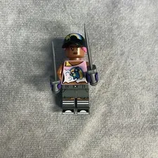 LEGO Fortnite Beach Bomber Minifigure From Durrr Burger set 77076