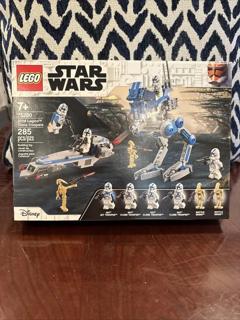 LEGO Star Wars 501st Legion Clone Troopers 75280 Complete Set 285 pcs Age 7+