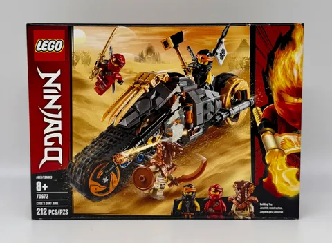 LEGO NINJAGO 70672 - Cole's Dirt Bike - NIB - Great Condition - Small Tape Tear