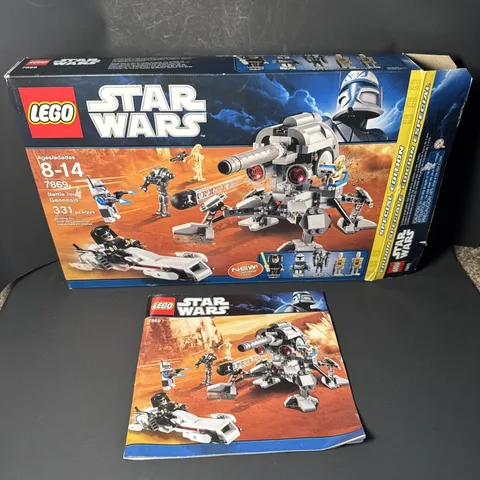 LEGO Star Wars 7869 Battle for Geonosis EMPTY BOX + Manual Only Clone Wars
