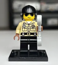 LEGO Traffic Cop Minifigure Collectible Series 2 col022 8684 col02-6 CMF Rare