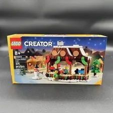 LEGO Creator Winter Market Stall 40602 Box Set 271pcs 8+ Seasonal