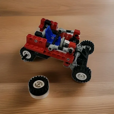 Vintage (1991) LEGO Technic set 8820 Mountain Rambler - RARE-Incomplete
