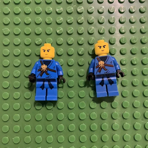 2x LEGO Ninjago Jay The Golden Weapons Minifigure Njo0004