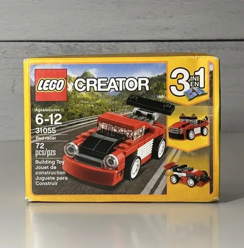 LEGO CREATOR 3-1 Red Racer 31055