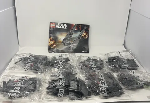 Lego Star Wars Kylo Ren's Command Shuttle 75104 Near Complete Set MISSING BAG 1
