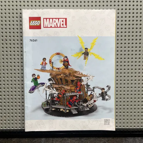 LEGO Marvel 76261 Instruction Manual, Spider-Man Final Battle | Manual Only