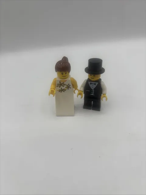 Lego Bride and Groom minifigures