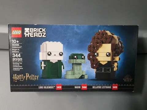 LEGO Brickheadz Harry Potter - Voldemort Nagini & Bellatrix (40496) New, Sealed