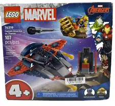 OPEN BOX - LEGO Marvel Captain America vs Thanos Kids Toy 76319