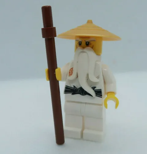 Sensei Wu Pearl Gold Hat 70596 Ninjago LEGO® Minifigure Mini Figure