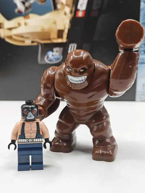 NEW DC Comics Bane + Clayface Custom Lego Minifigure 2006 - Classic Batman I