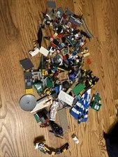 Assorted Bin Of LEGO Star Wars And Other Building Block Toys Lot