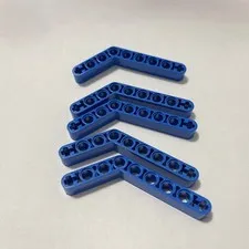 Lego 6629 Blue Replacement Add-on Pieces Parts Lot of 5