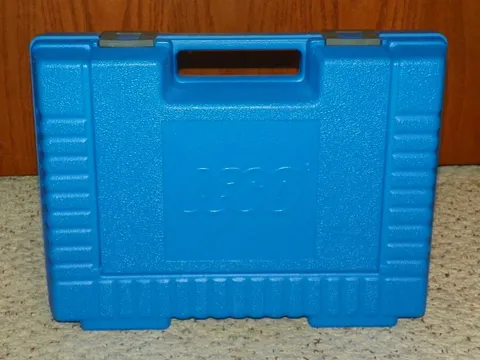 LEGO - Storage Case w/ Molded Handle & Snap Opening - 14" x 10.5" - Blue