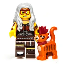 LEGO Movie 2 Series Minifigure: Cat Lady Sherry Scratchen-Post 71023 (coltlm2-6)