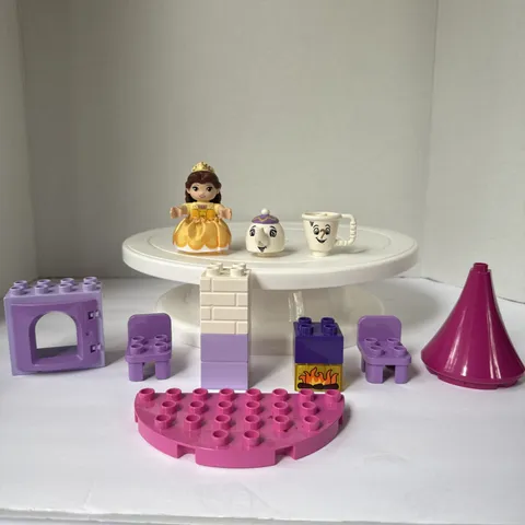 LEGO Duplo Beauty & the Beast Belle Disney Princess Minifigure (16) Lot Replacem