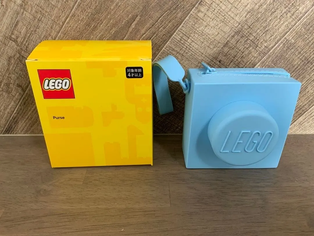 Rare LEGO Novelty Blue Pouch Cosmetic Makeup Bag Promotional Gift Not For Sale